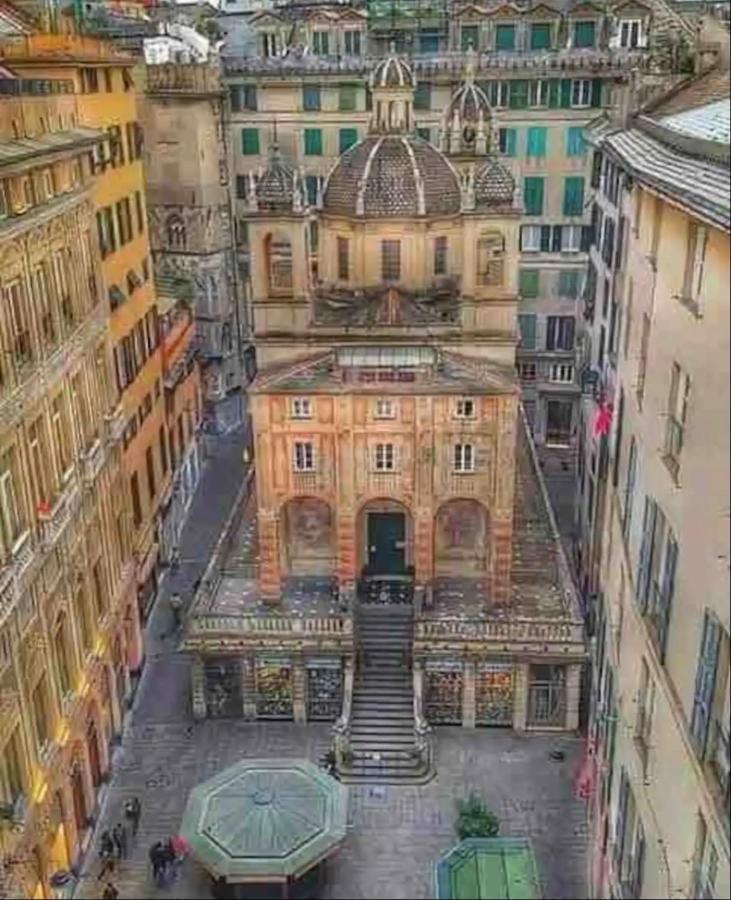 Amazing San Lorenzo 19, Rolli Palace Unesco - Stunning View Overlooking The Cathedral - Free Private Parking- Genoa Exterior photo